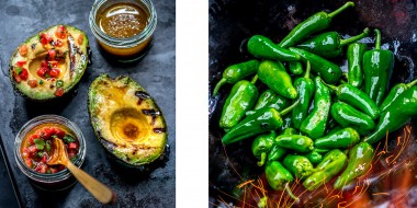 Foodfotografie, Food, Stills, Grillen, Andreas Rummel, Gemüse, Jalapeño, Avocado